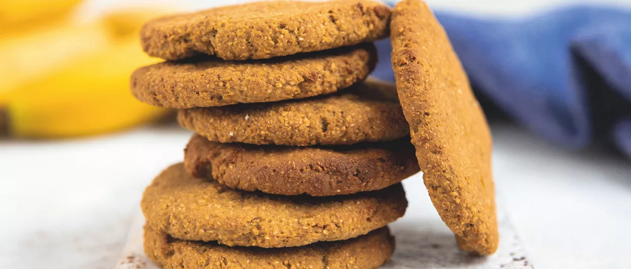 Muzlu Yulaflı Vegan Kurabiye