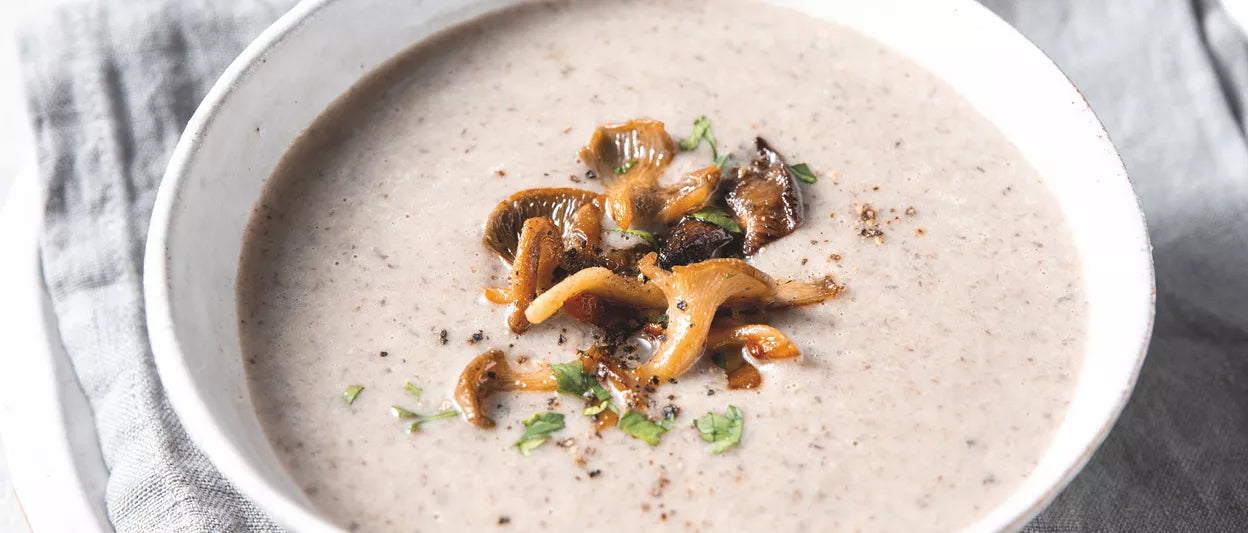 Kremalı Mantar Çorbası